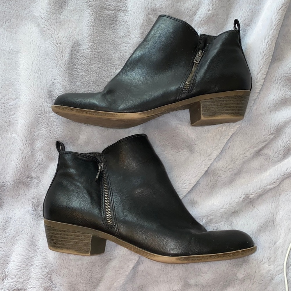 Nine West Faux leather ankle boots